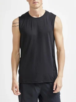 Craft Sportswear Training|Tops, Tee's, And Tanks>MEN'S ADV ESSENCE SINGLET TRAINING TEE