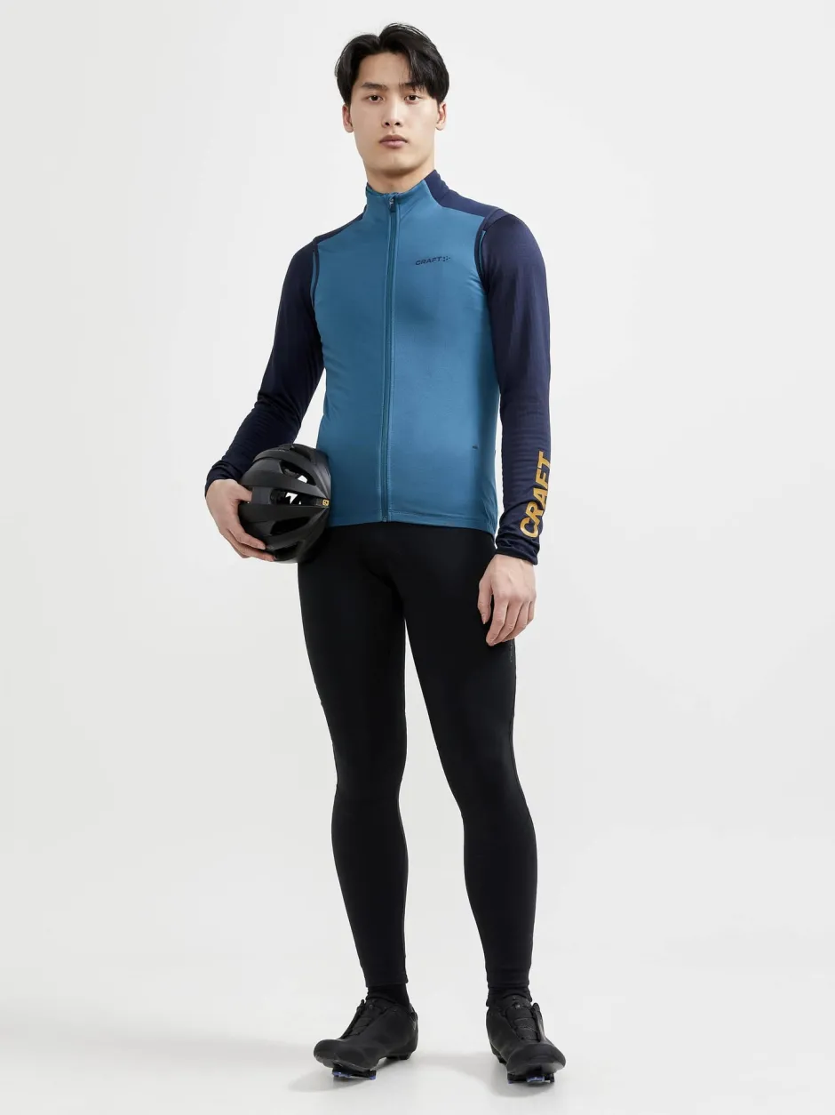 Craft Sportswear Cycling|Tops, Tee's, And Tanks>Men's Core Bike SubZ Long-Sleeve Jersey