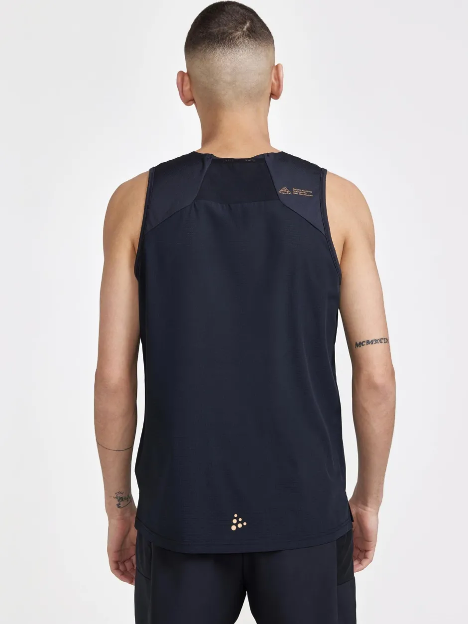 Craft Sportswear Running|Tops, Tee's, And Tanks>MEN'S PRO TRAIL RUNNING SINGLET