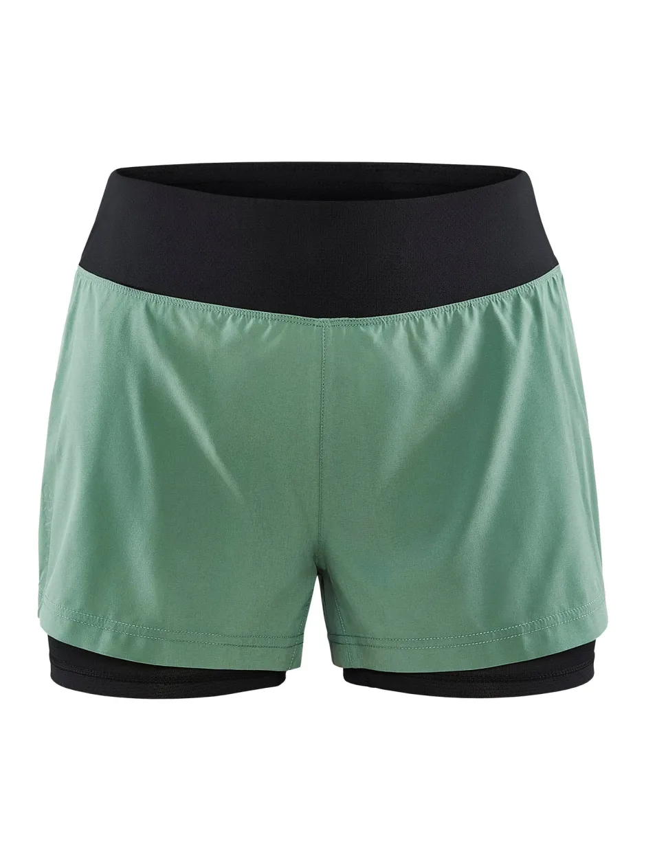 Women Craft Sportswear Training|Running>WOMEN'S ADV ESSENCE 2-IN-1 SHORTS