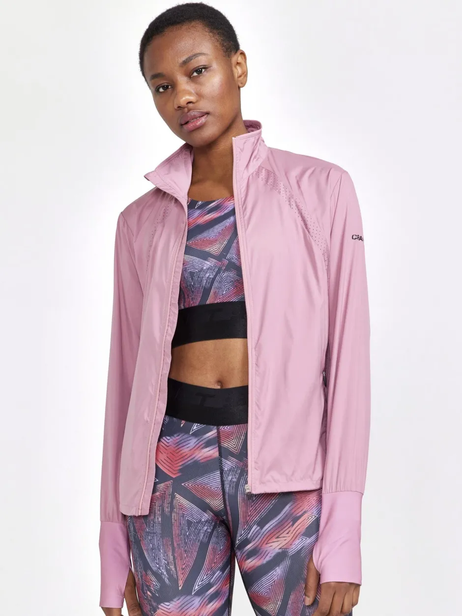 Women Craft Sportswear Running|Training>WOMEN'S ADV ESSENCE WIND JACKET -