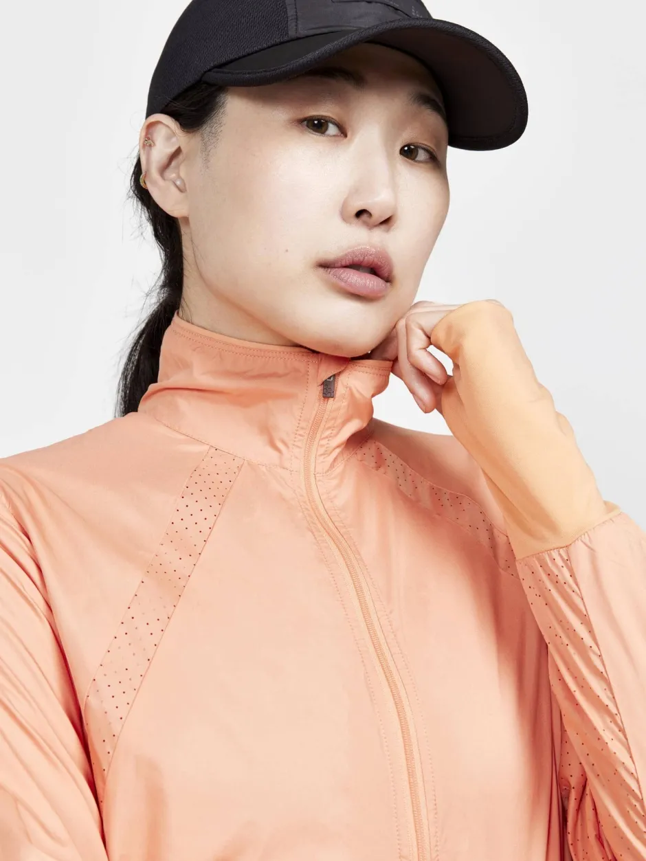 Women Craft Sportswear Running|Training>WOMEN'S ADV ESSENCE WIND JACKET -