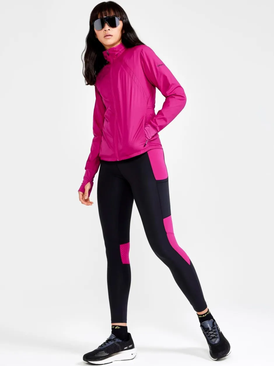 Women Craft Sportswear Running|Training>WOMEN'S ADV ESSENCE WIND JACKET -