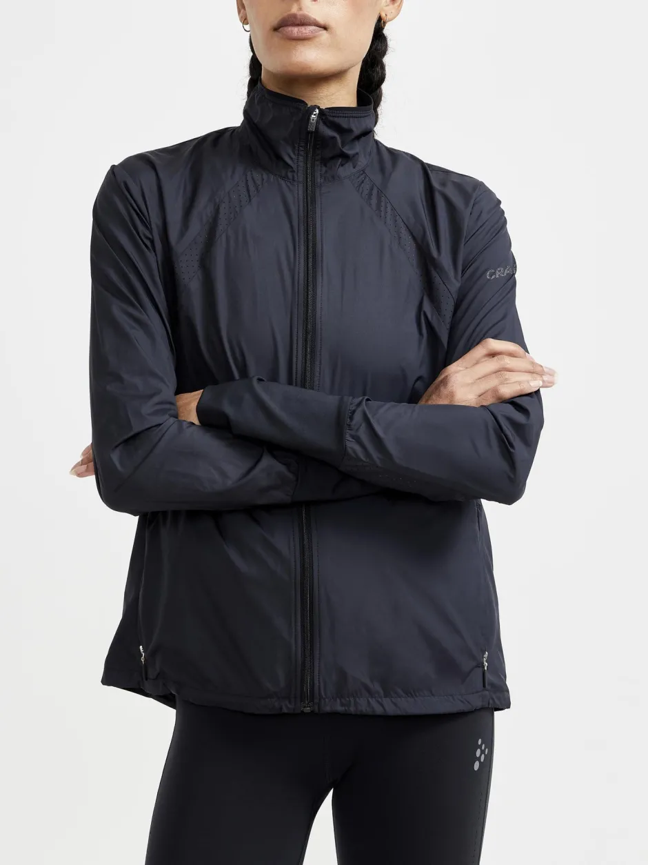 Women Craft Sportswear Running|Training>WOMEN'S ADV ESSENCE WIND JACKET -
