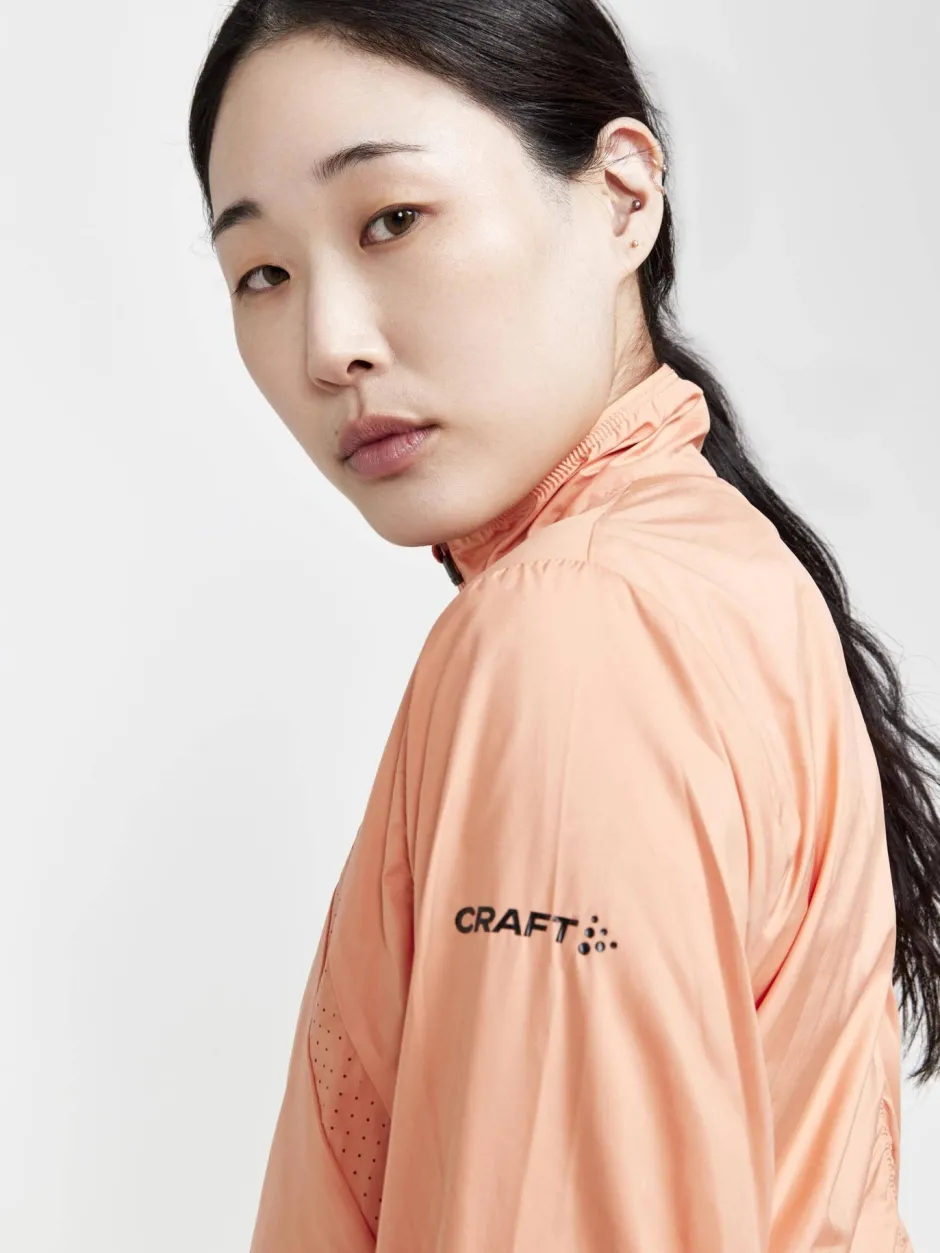 Women Craft Sportswear Running|Training>WOMEN'S ADV ESSENCE WIND JACKET -