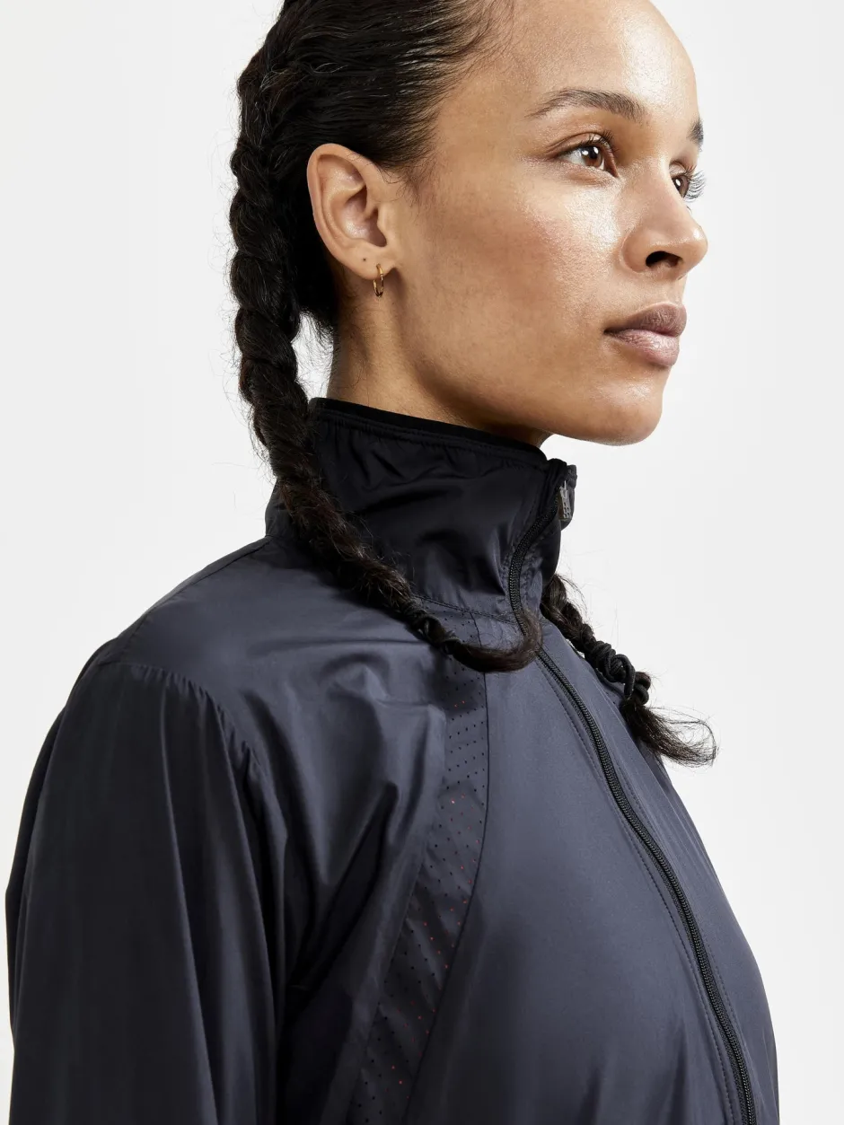Women Craft Sportswear Running|Training>WOMEN'S ADV ESSENCE WIND JACKET -