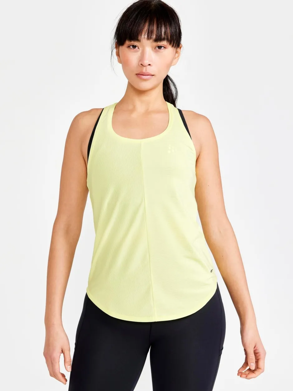 Women Craft Sportswear Training|Tops, Tee's, And Tanks>Women's Core Charge Rib Singlet