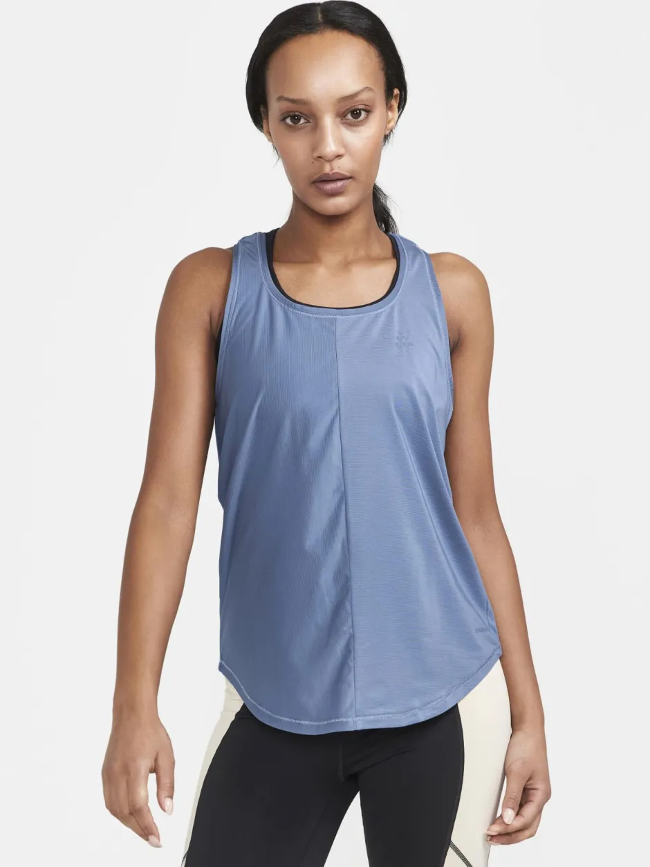 Women Craft Sportswear Training|Tops, Tee's, And Tanks>Women's Core Charge Rib Singlet