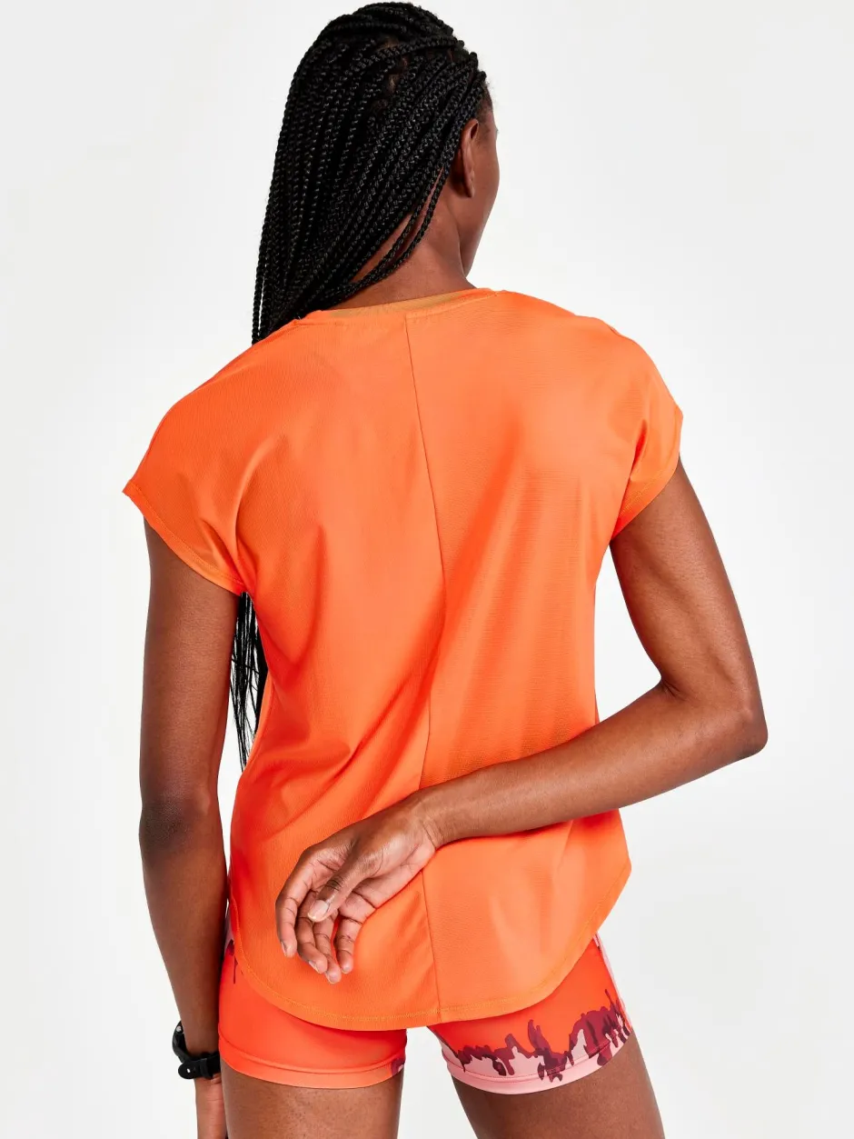 Women Craft Sportswear Tops, Tee's, And Tanks|Training>Women's Core Charge Rib Tee