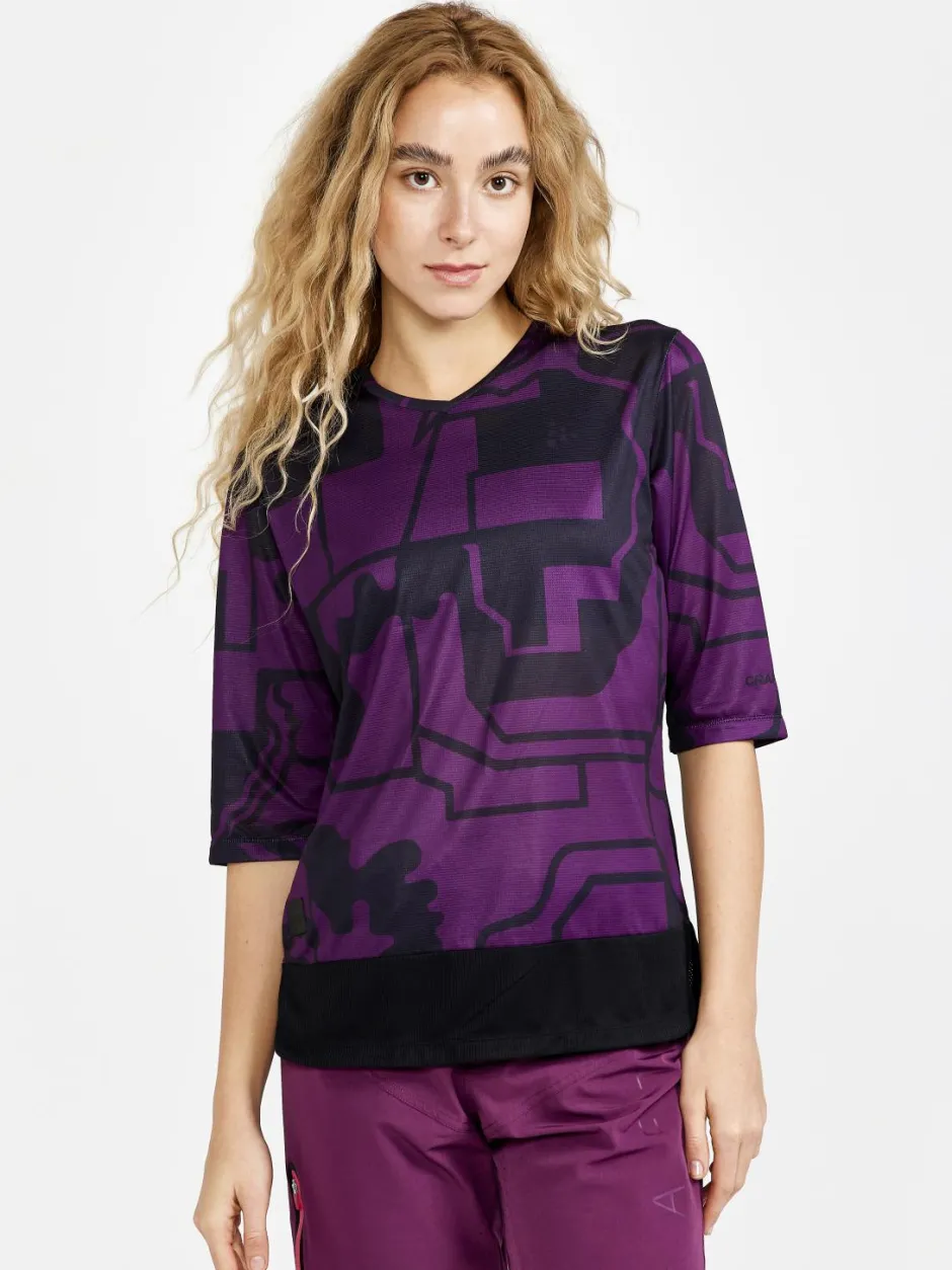 Women Craft Sportswear Cycling|Tops, Tee's, And Tanks>Women's CORE Gravel Short Sleeve Tee