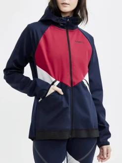 Women Craft Sportswear Cross Country Skiing|Jackets And Vests>WOMEN'S GLIDE HOOD JACKET