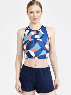 Women Craft Sportswear Tops, Tee's, And Tanks>Women's PRO Dazzle Camo Running Top